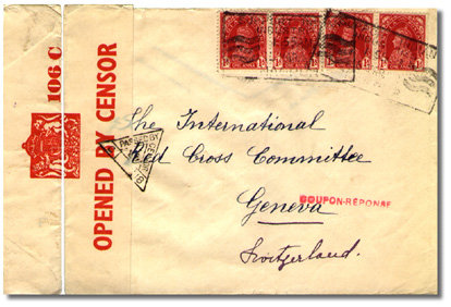 1944 Northern Rhodesia to Ireland