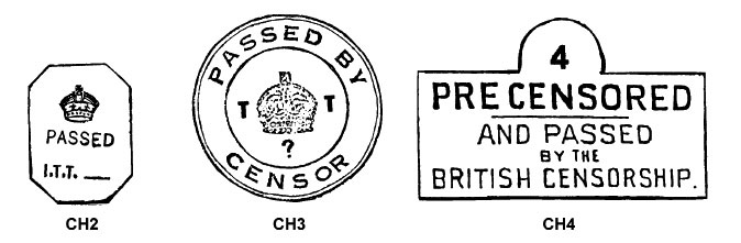 Other handstamps used in St Lucia